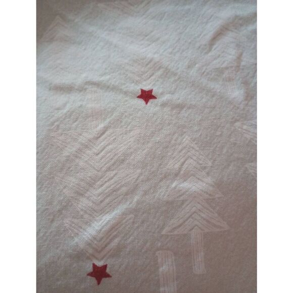 Christmas rectangular tablecloth, large 60 in by 90 in - Picture 3 of 4